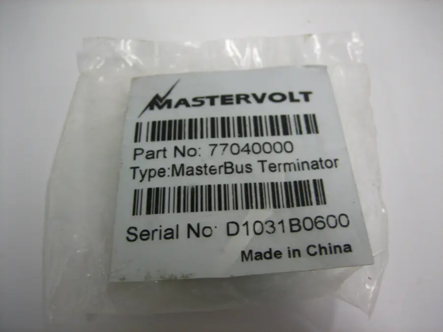 Mastervolt 77040000 MasterBus Terminator for Chargemaster etc - NEW ...