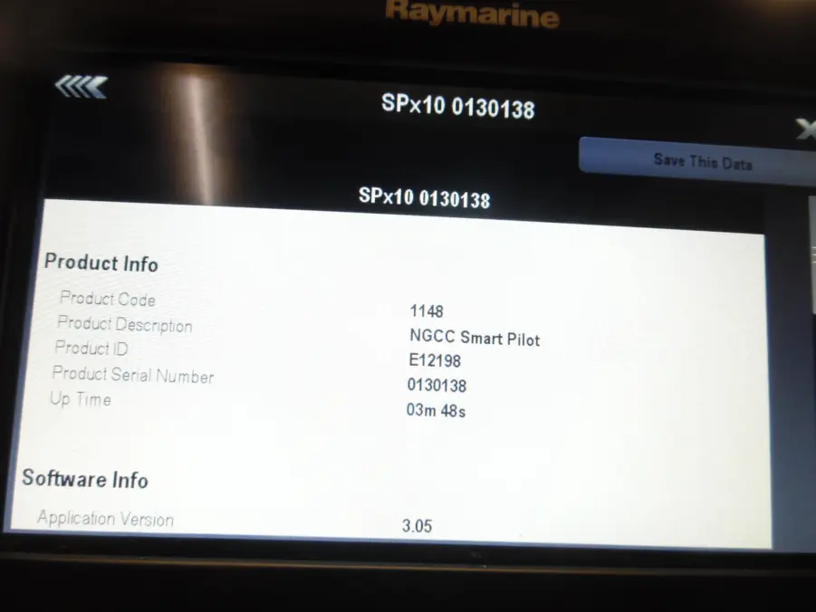 Raymarine Autopilot Computer E12198 SPX-10 Smartpilot Tested - Image 10
