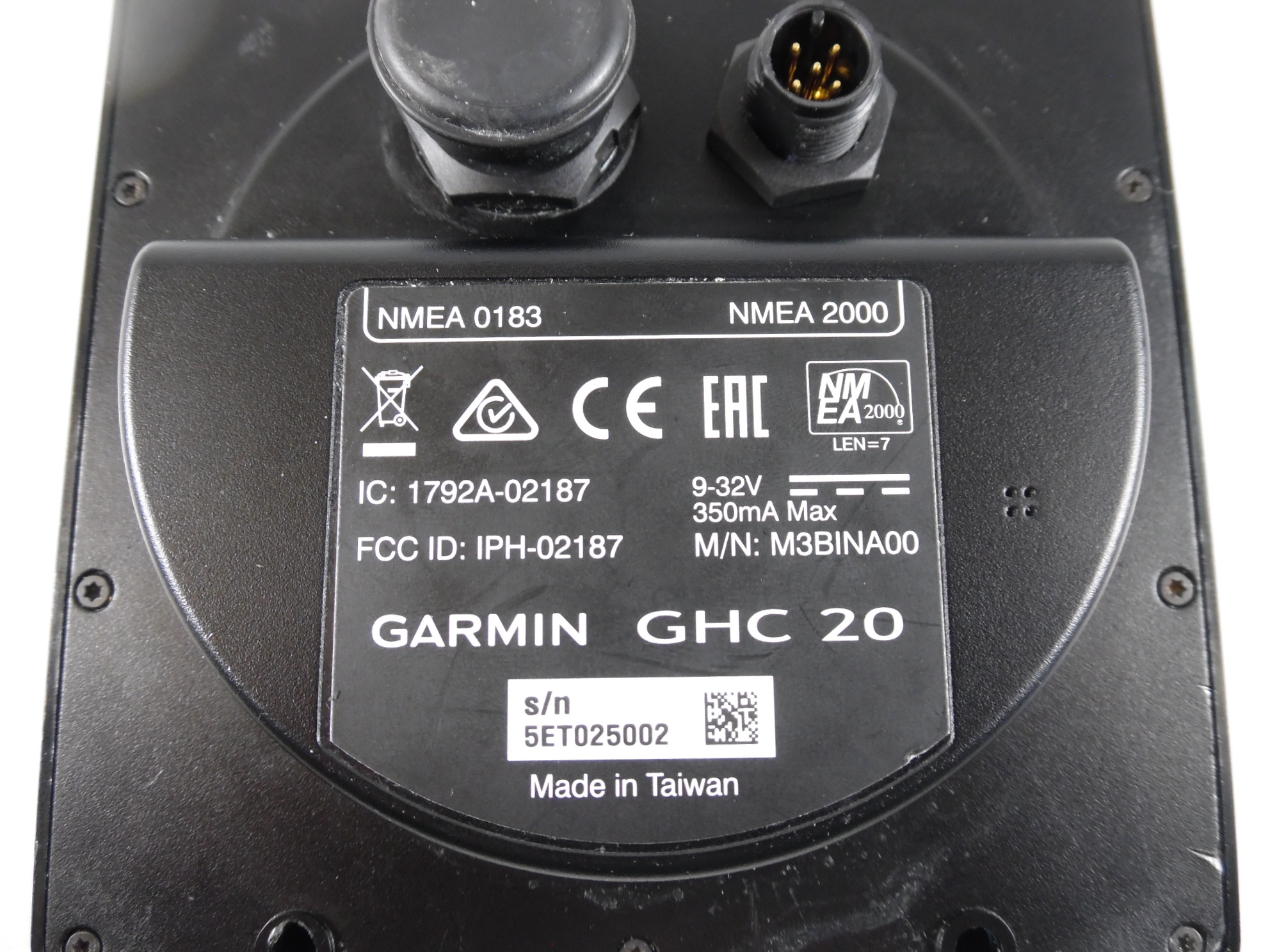 Garmin GHC 20 Marine Autopilot Control Head Display Unit Max Marine