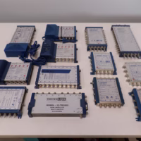 SPAUN Multiswitch and Amplifier Parts Lot - Untested