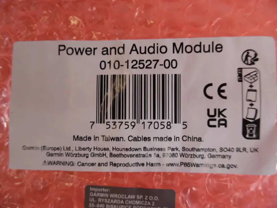 Garmin GXM54 XM Satellite Weather Module COMPLETE w/ Cables – TESTED - Image 10