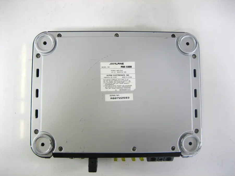 Alpine/PDX-1.600/Digital Power Amplifier/1 Channel/600W/Parts Or Repair - Image 6