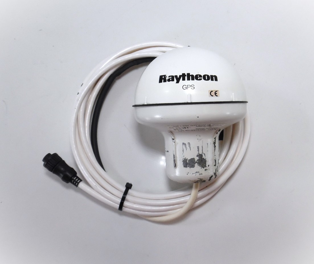 Raytheon Raystar 108 GPS Antenna w/ 15ft. Cable M93506 *RARE