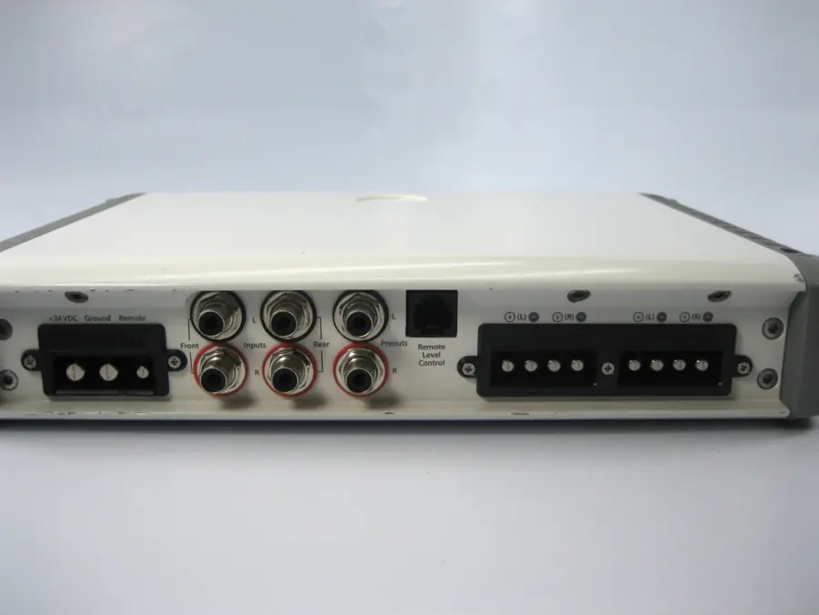 JL Audio MHD600/4-24V (24 Volt) 4 Channel Marine Amplifier-For Parts or Repair - Image 5