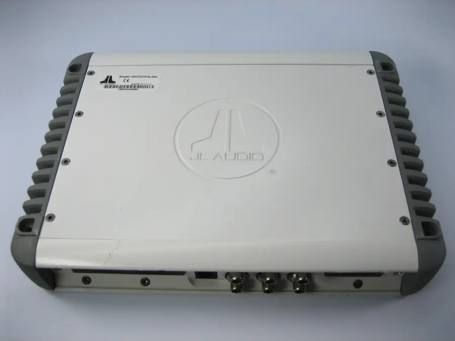 JL Audio MHD600/4-24V (24 Volt) 4 Channel Marine Amplifier-For Parts or Repair - Image 7