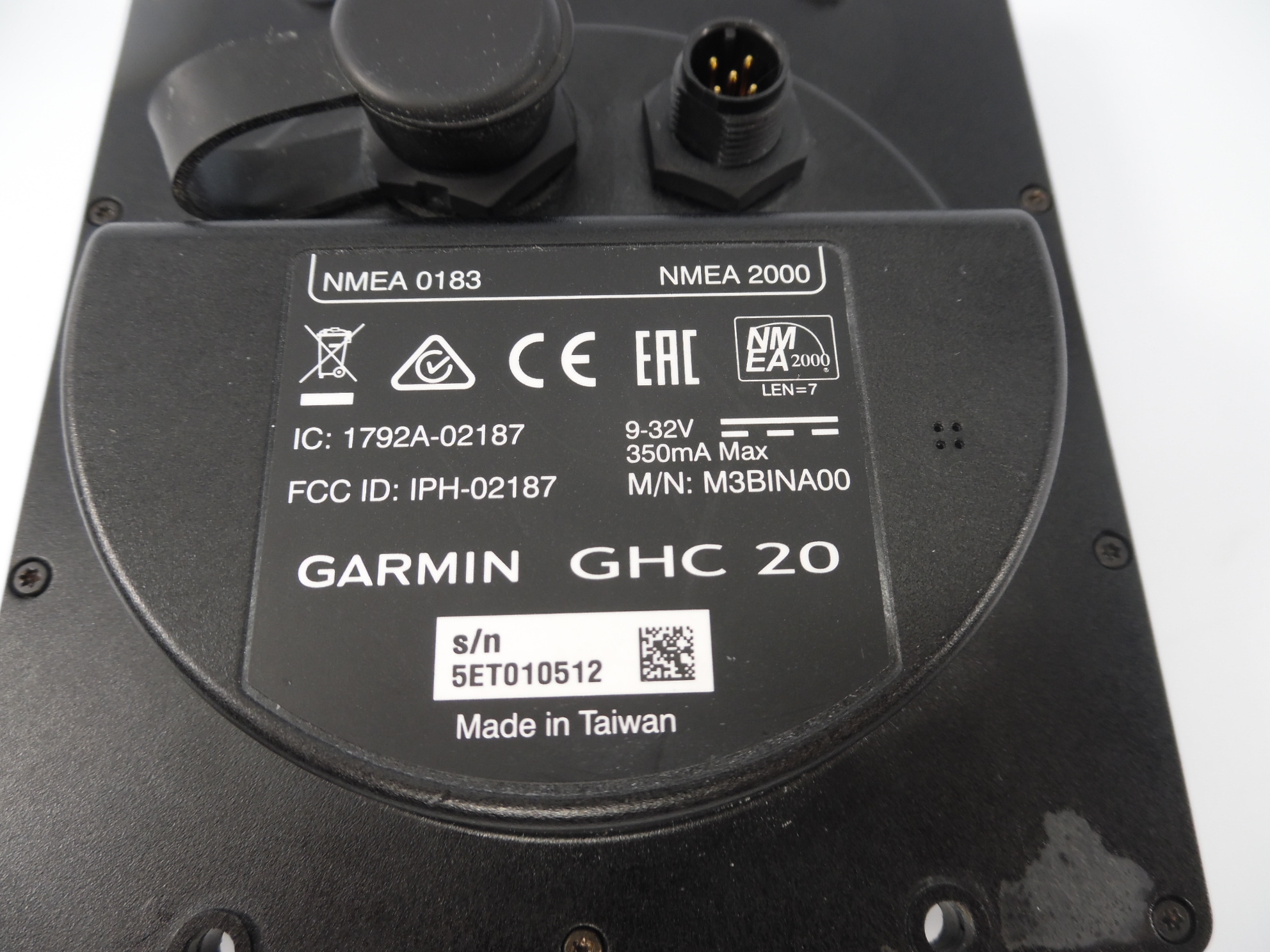 Garmin GHC 20 Marine Autopilot Control Head Display Unit Max Marine