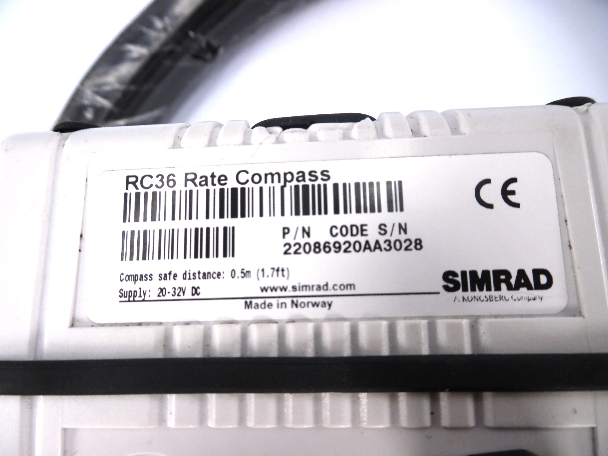 Simrad Compass Simrad RC36 Rate Compass 22086920 NEW CABLE 50' - Max Marine Electronics