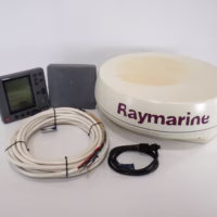 Raymarine 4kW 24" Radome - M92652 - w/ Raytheon SL70 - M92678 - 7" Mono Display ~ FULL SYSTEM!