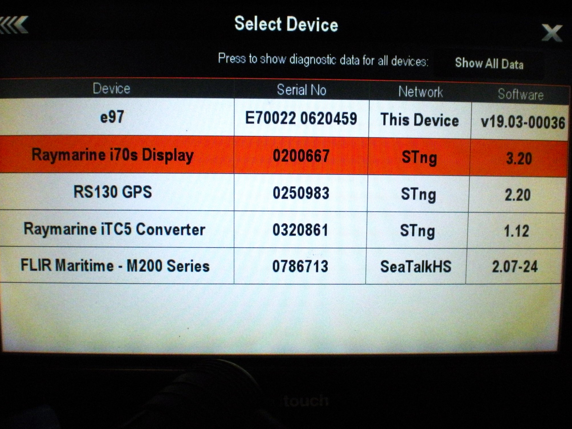 Raymarine i70s Multifunction Instrument Display with Sun Cover - E70327 ...