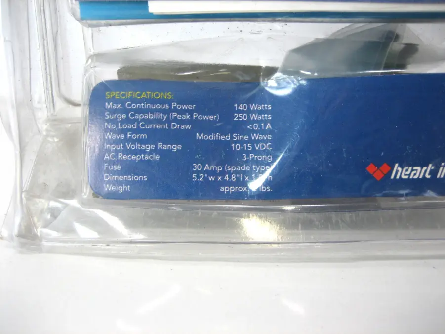 Freedom Jazz 140-12 High Surge Power Inverter 140 Watts - Image 5