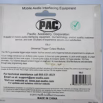 PAC TR-7 Universal Trigger Output Module - Image 2