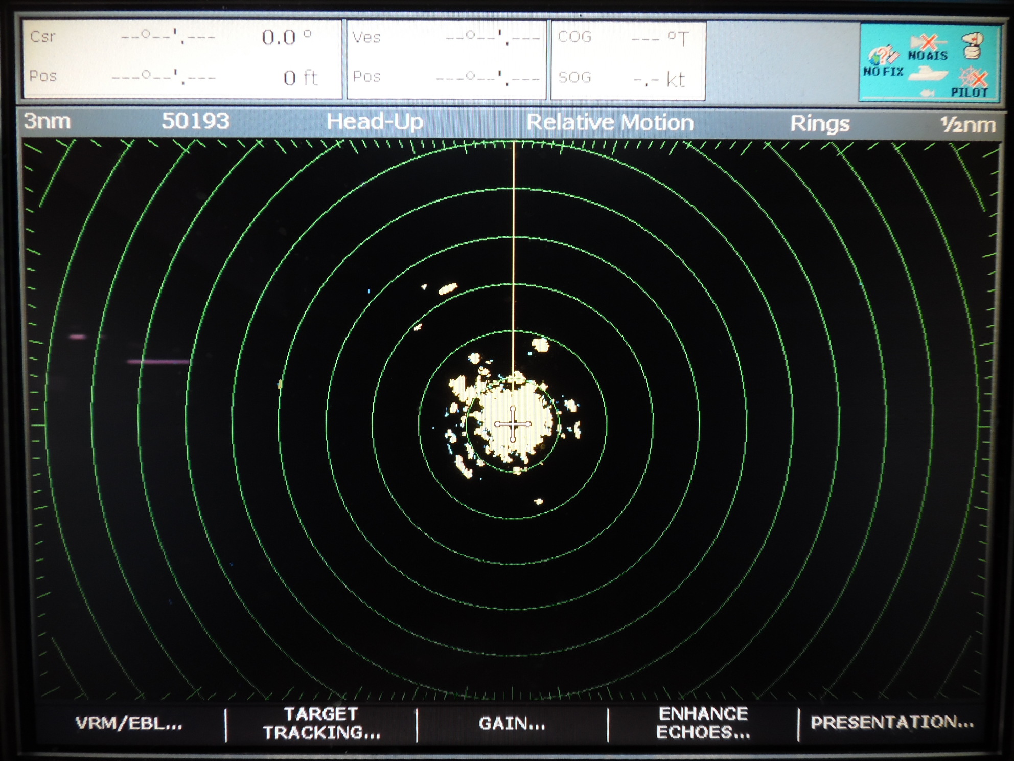 Raymarine M92652S 4kW 24" Analog Radar Scanner Radome DOME ONLY *LOW HOURS* Tested