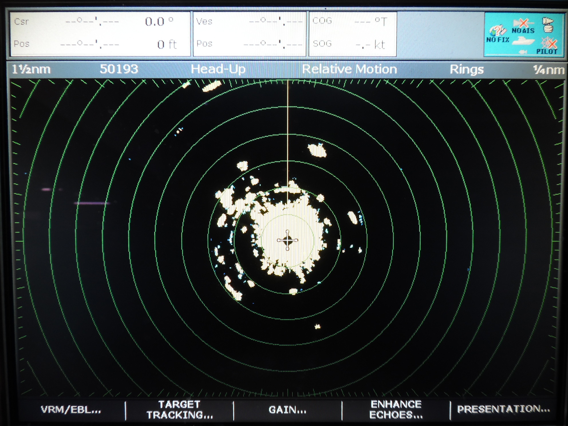 Raymarine M92652S 4kW 24" Analog Radar Scanner Radome DOME ONLY *LOW HOURS* Tested