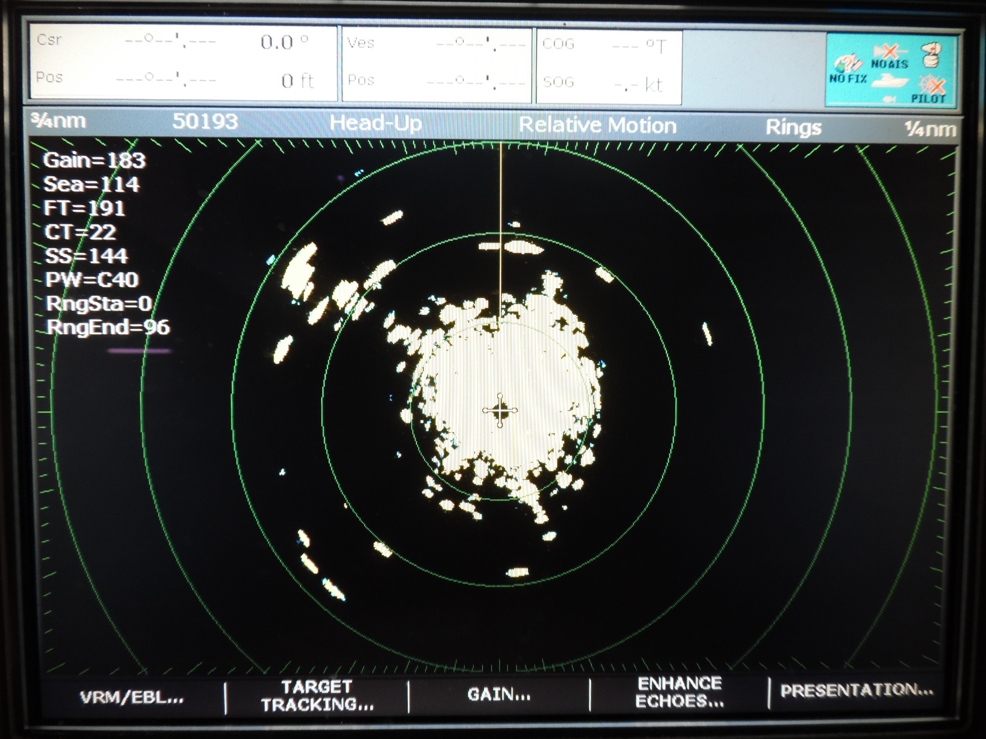 Raymarine M92652S 4kW 24" Analog Radar Scanner Radome DOME ONLY *LOW HOURS* Tested