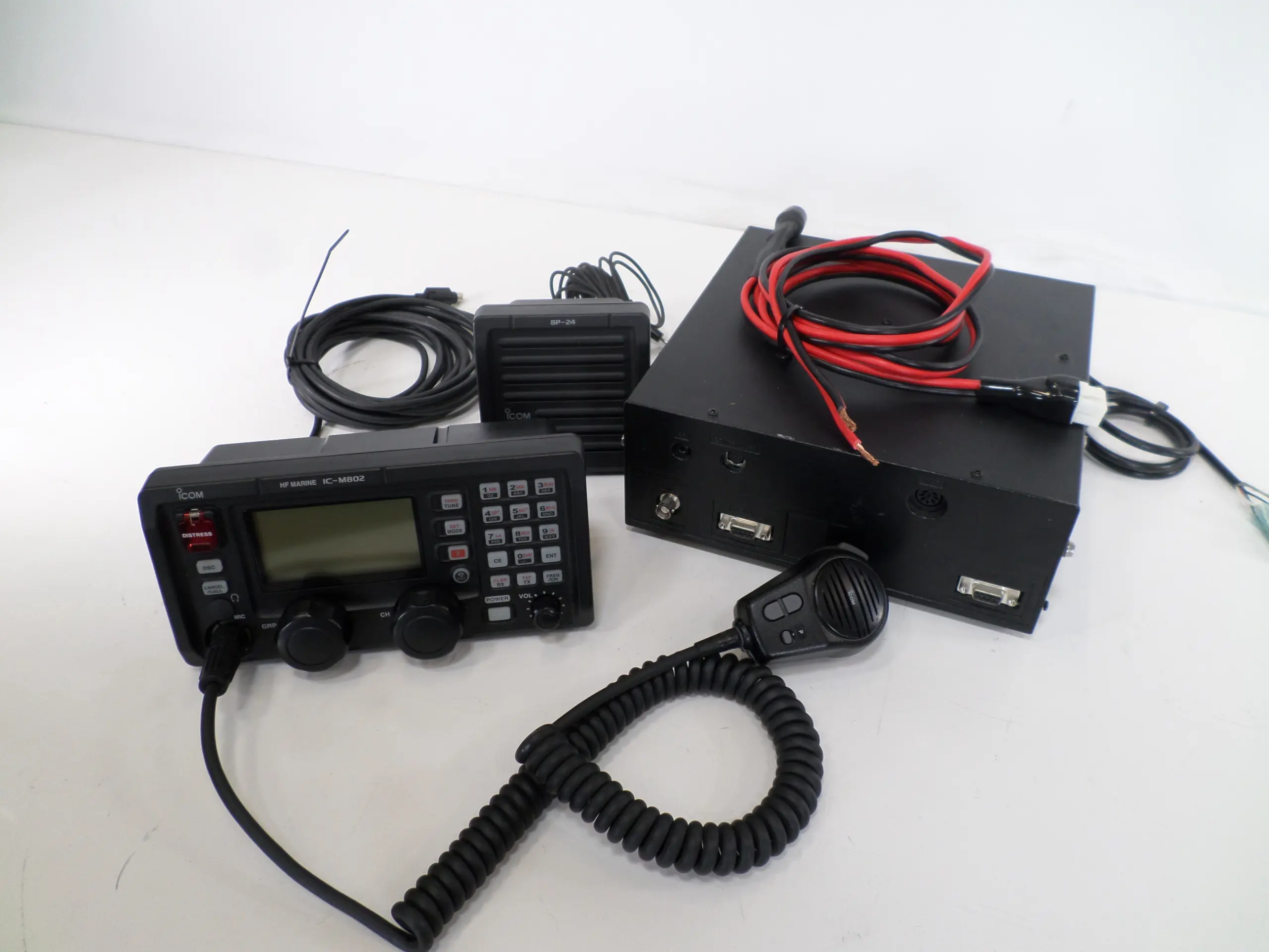 ICM802 SSB Single Sideband AM Radio Complete System Max Marine