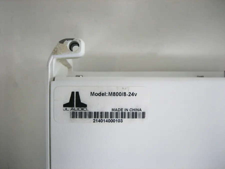 JL Audio M800/8v2-24V Marine Amplifier For 24V Systems For Parts or Repair - Image 7