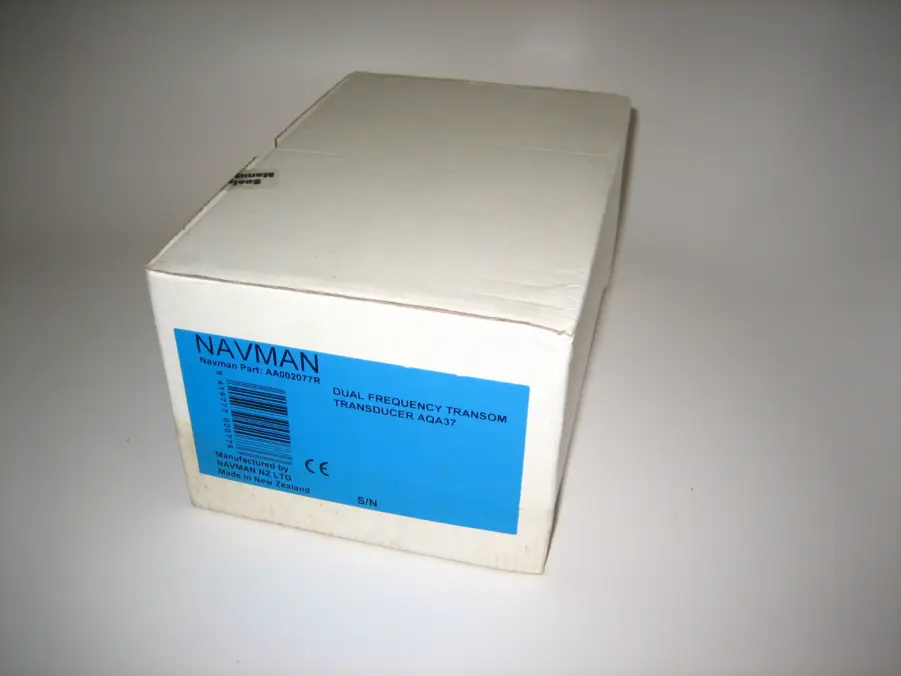Navman/Northstar 6-Pin Blue Transom Mount Depth Transducer w/Speed NEW AA002077R