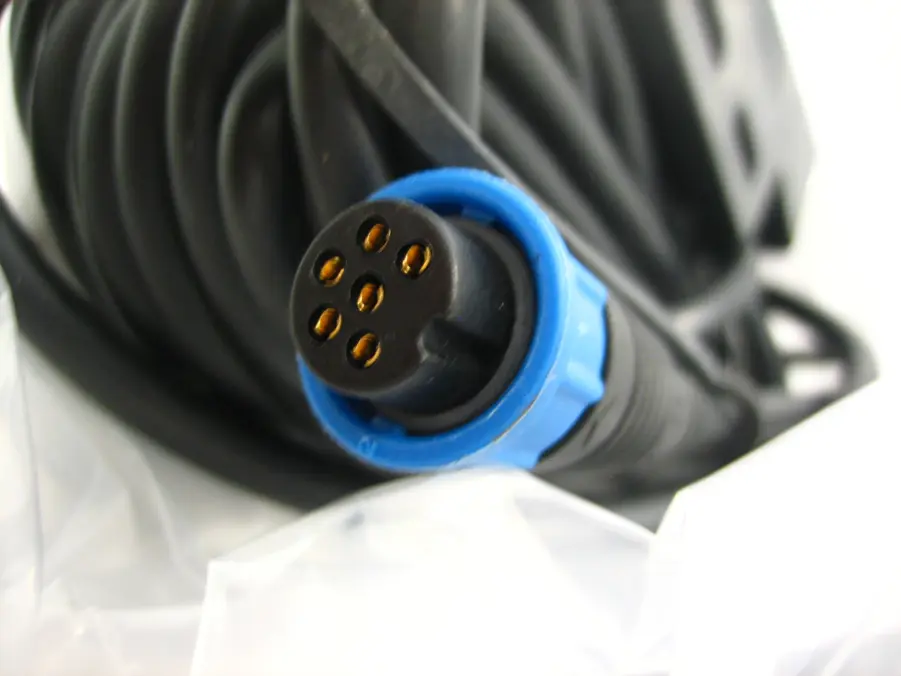 Navman/Northstar 6-Pin Blue Transom Mount Depth Transducer w/Speed NEW AA002077R - Image 5