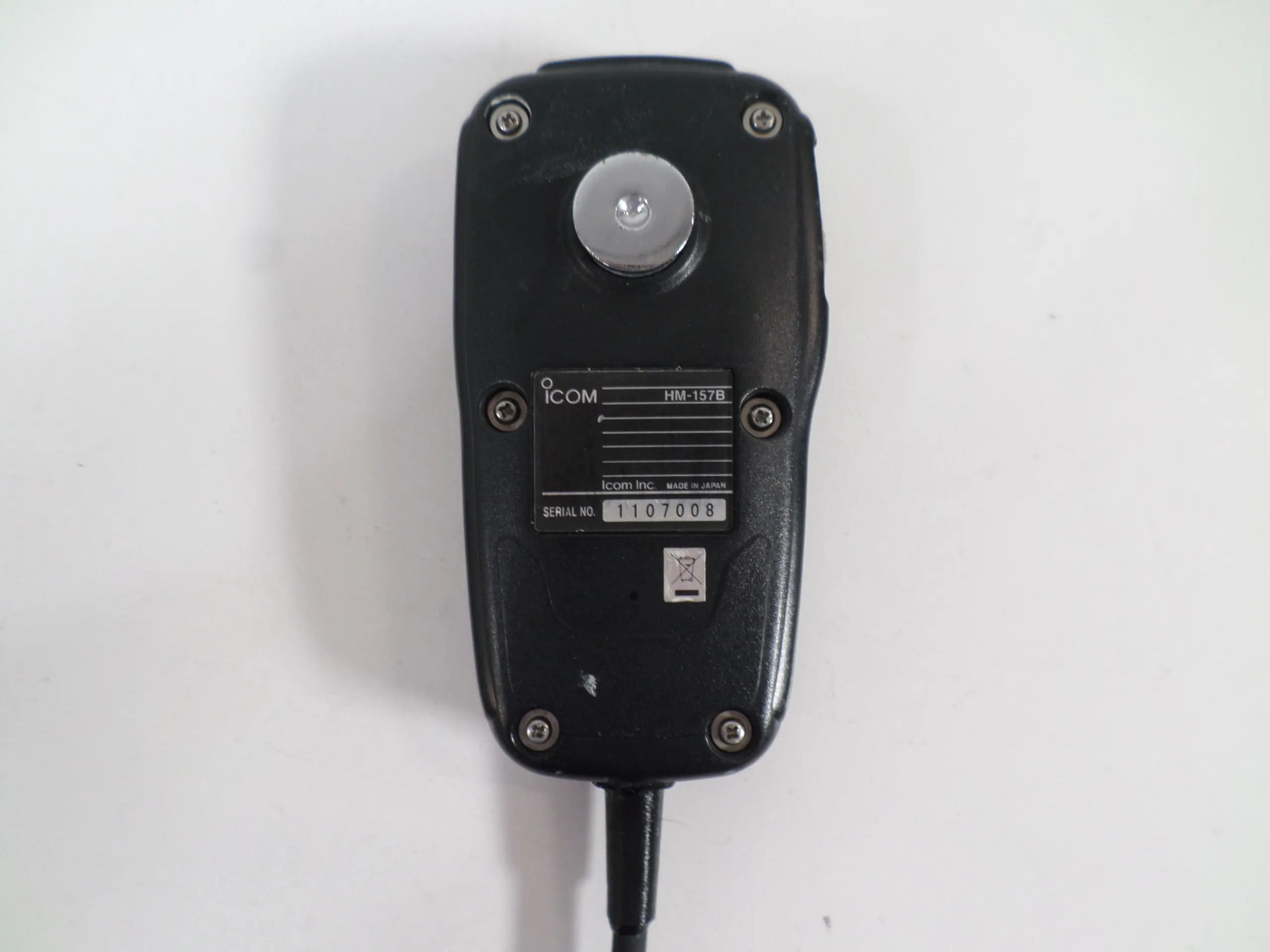 ICOM HM-157B Commandmic II Control Handset for IC-M604/504/422 VHFs ...