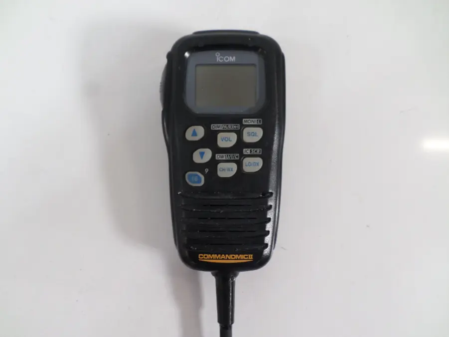 ICOM HM-157B Commandmic II Control Handset for IC-M604/504/422 VHFs ...