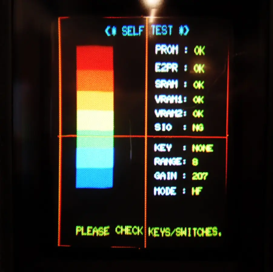 Furuno FCV-667 Color Video Sounder 50/200kHz w/Power Cable, Knobs~Tested!! - Image 4