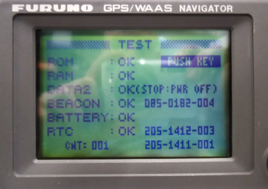 Furuno GP-37 Monochrome GPS/WAAS Receiver and Navigator *MME Refurbished!* - Image 7