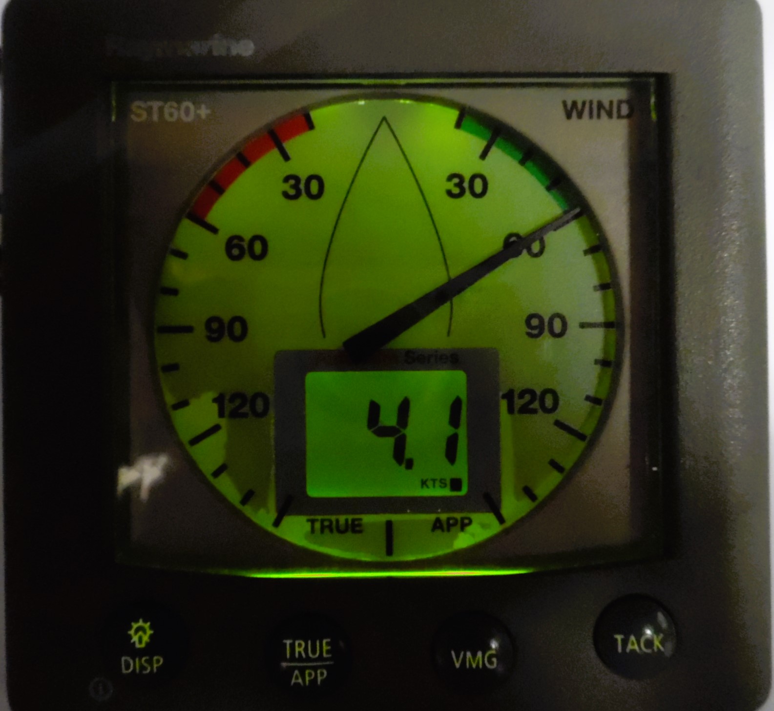 Raymarine ST60 Wind Instrument Display Head w/ Sun Cover & Cables ...
