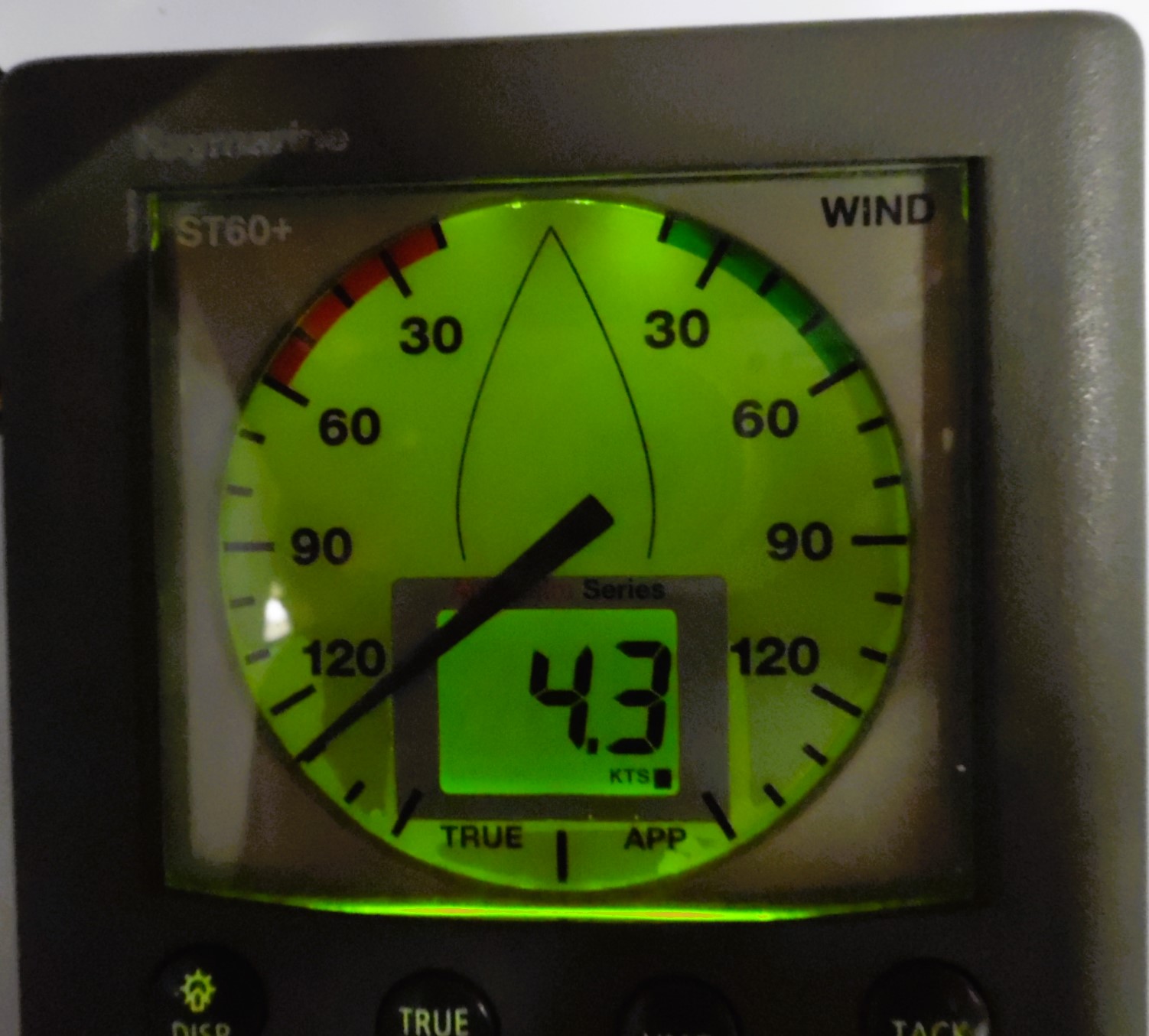 Raymarine ST60 Wind Instrument Display Head w/ Sun Cover & Cables ...