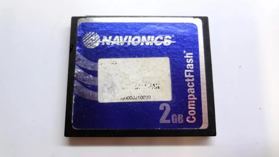 Navionics CF Chart Card CF/33G 