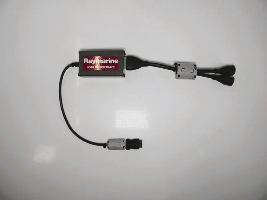 Raymarine HSB2-PC Interface Module w/ HSB Y-Cable - E86019 - Untested - Image 2