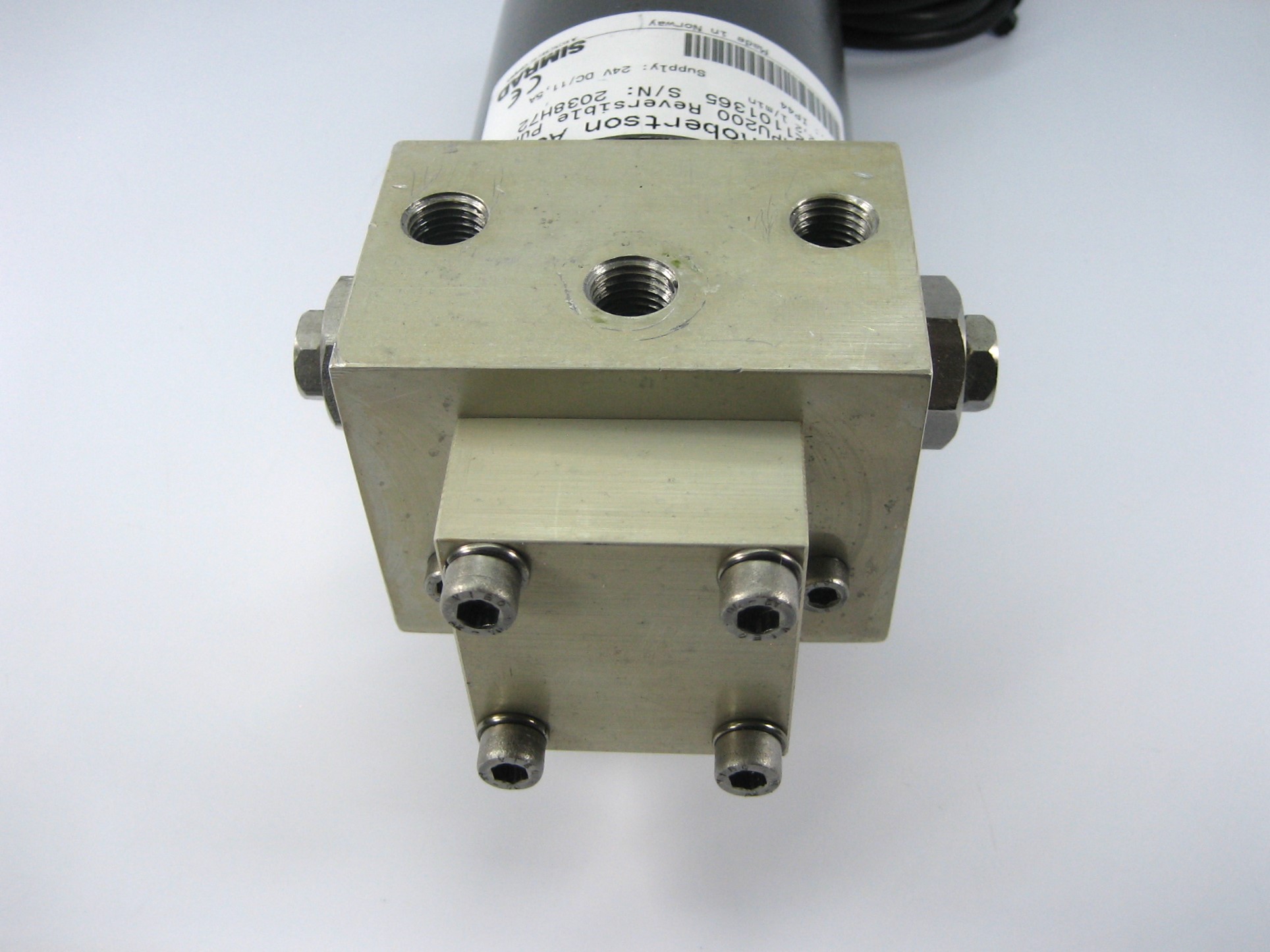 Motor Rpu Simrad RPU200 24V ONLY Boat Hydraulic Reversible Autopilot Motor/Pump ...