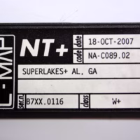 C-Map NT+ C-Card “Superlakes+ AL & GA" - 18 OCT 07 - NA-C089.02 - 90 Day Warranty