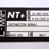C-Map NT+ C-Card "Southwestern Norway" - 26 MAR 2002 - M-EN-C559.03 - Class MW+ - Tested