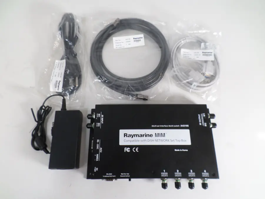 Raymarine MIM Multi-Satellite Interface Module A42195 for Dish Network - New