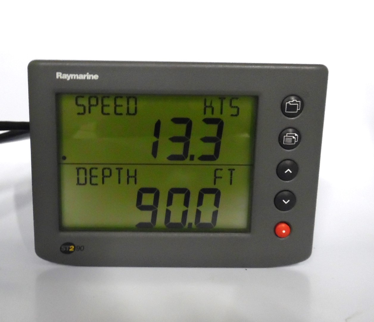 Data Display Instrument Raymarine ST290 Data Instrument Display w/ Accessories - E22056 ...