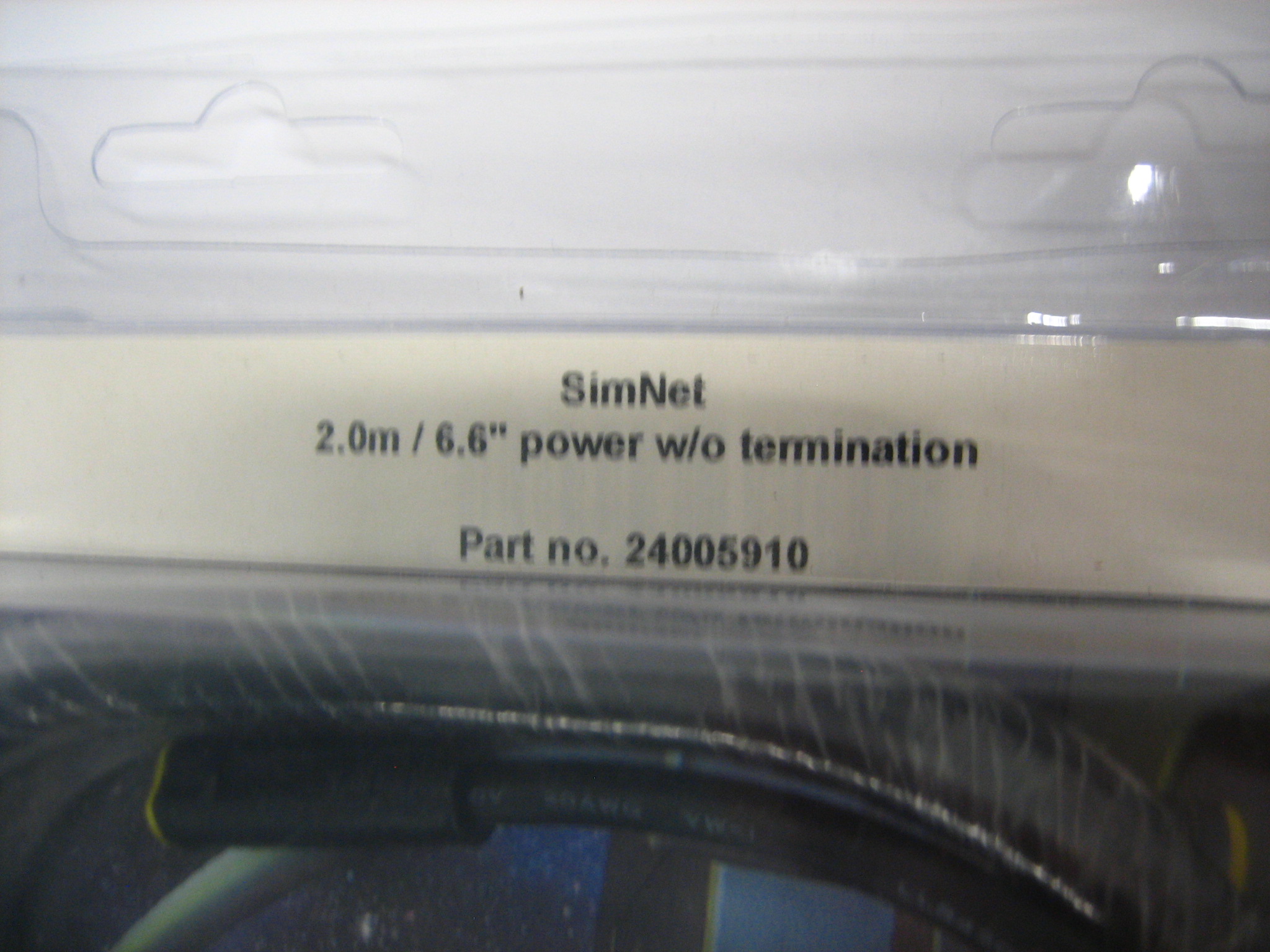 Simrad Power Cable WITHOUT TERMINATION 2 meters 24005910