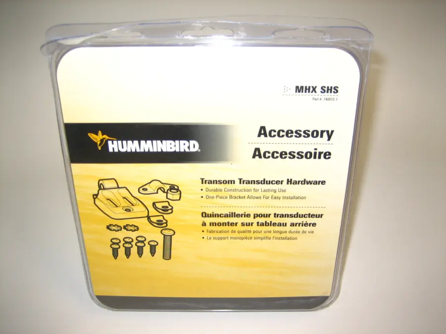 Humminbird MHX SHS Transom Transducer Hardware Bracket NEW for XHS 6 XHS 9 20 24 Max Marine