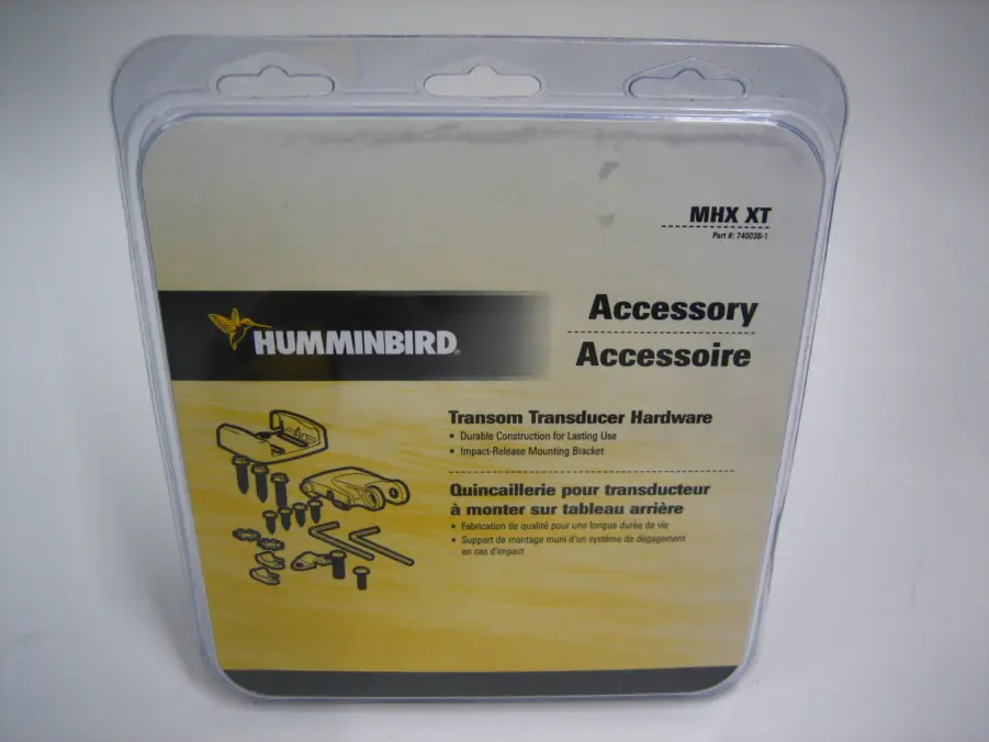 Humminbird MHX XT Transom Transducer Hardware Bracket for XT 6 TB 90 20 24 74
