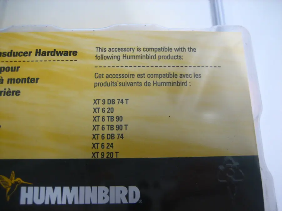 Humminbird MHX XT Transom Transducer Hardware Bracket for XT 6 TB 90 20 24 74 - Image 4