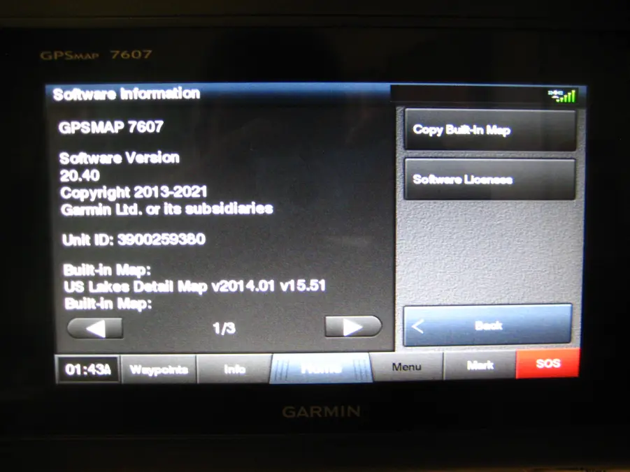 Garmin GPSmap 7607 GPS Chartplotter - Immaculate Working Condition w/Suncover - Image 5
