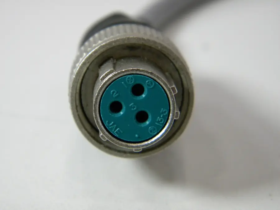 Raytheon/JRC XX-Series Raster Scan CRT 3-PIN Power Cable Pigtail - CFQ-2646 - Tested - Image 4