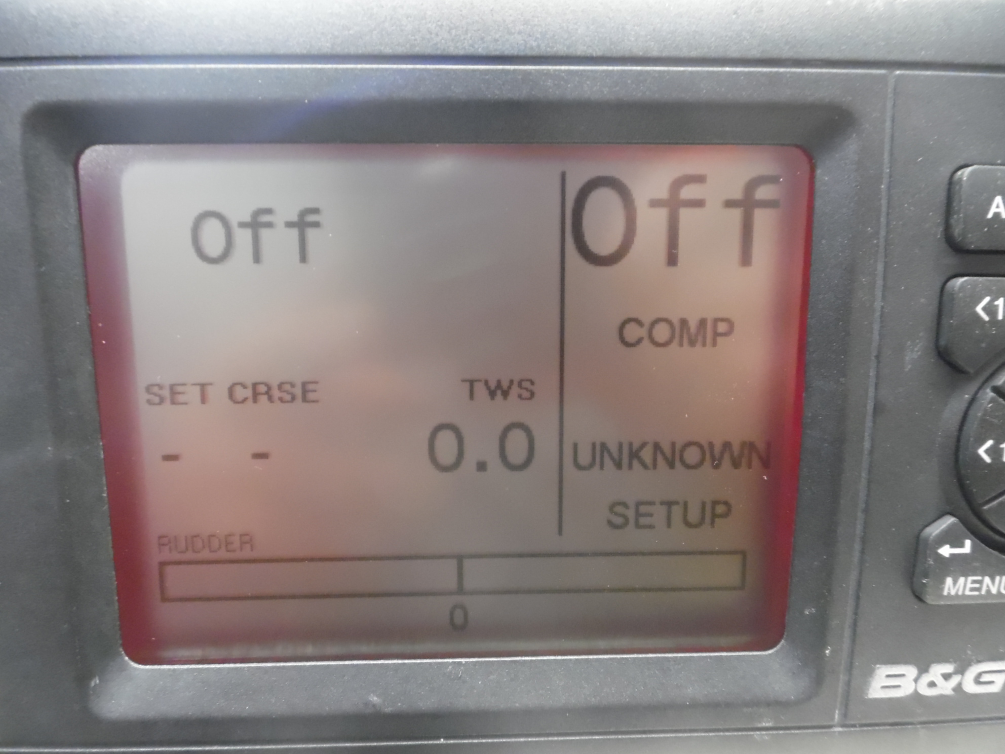 B&G H3000 GPD Mono Pilot Display BGH210021 - Max Marine Electronics