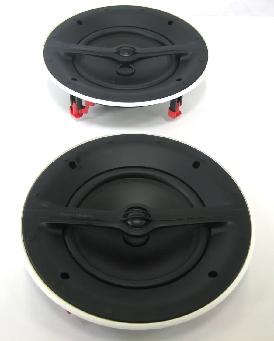 Bowers & Wilkins CCM382 8'' Pair Home Theater Ceiling Speakers - 90 Day Warranty