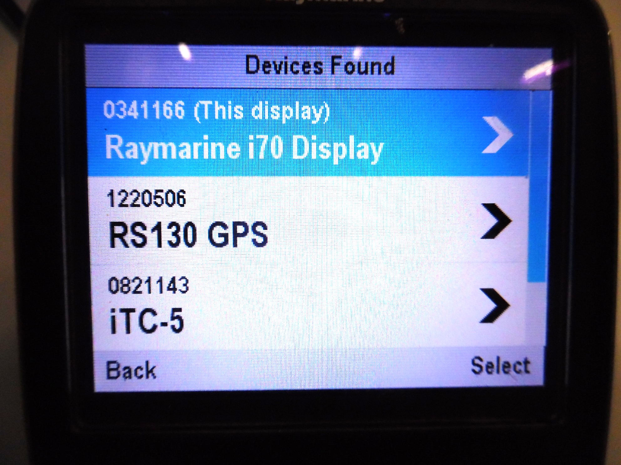 Raymarine i70 MultiFunction Instrument w/Sun Cover - E22172 - Tested ...
