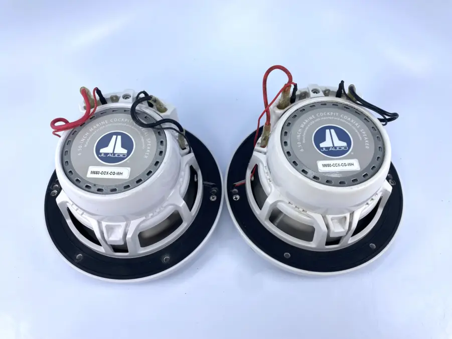 JL Audio/M650-CCX-CG-WH 6.5" 70W RMS 2-Way Marine Coaxial Speakers - Image 3