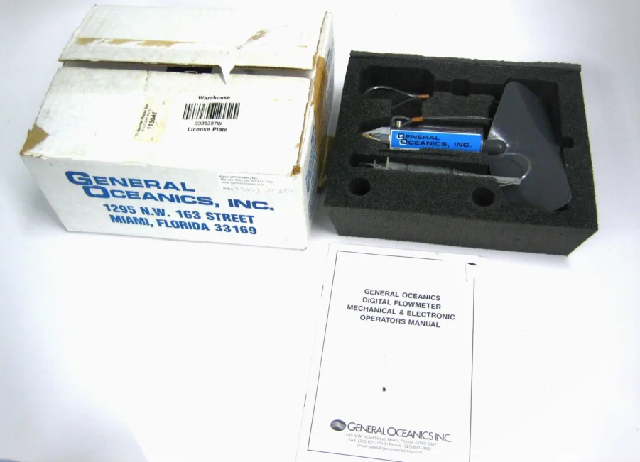 General Oceanics Inc 2030R6 Mechanical Current Meter / Flowmeter w/6-3/4" Rotor