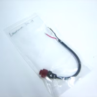 Lowrance Eagle LEI PC-4 Power Cable f/Legacy Products 3-Pin Red Connector SHORT