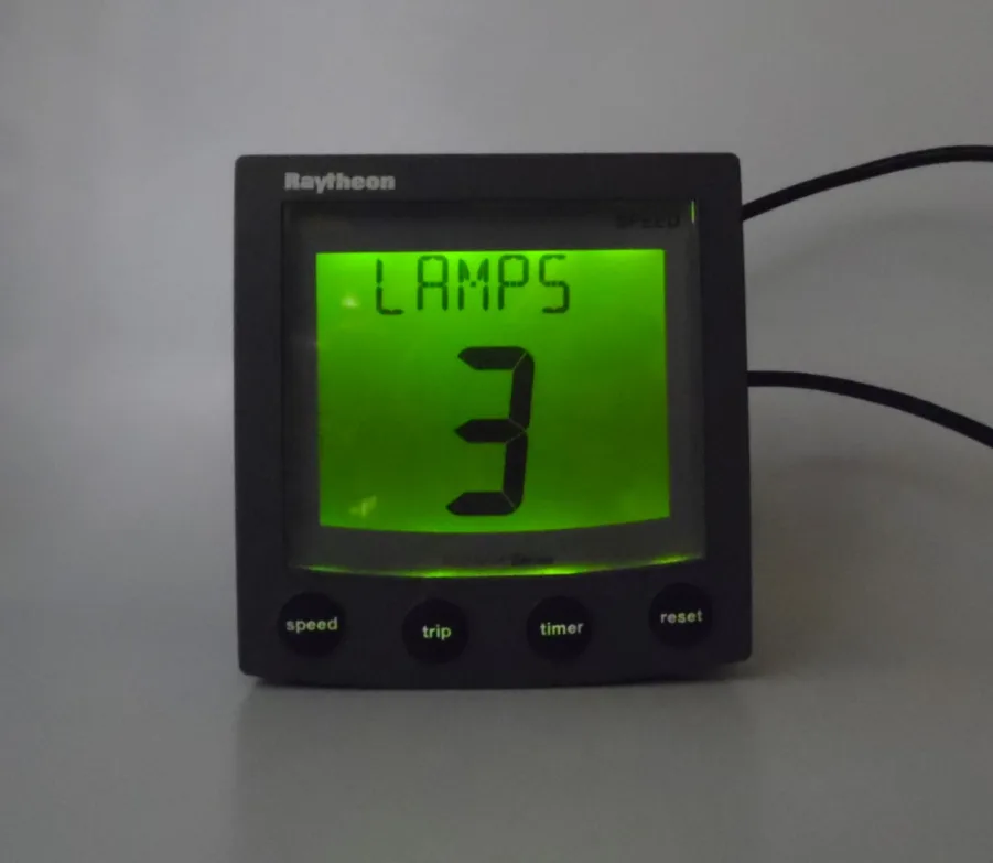 Raytheon ST60 Speed Instrument Display with Accessories - A22009 - TESTED! Great Working Condition!! - Image 7