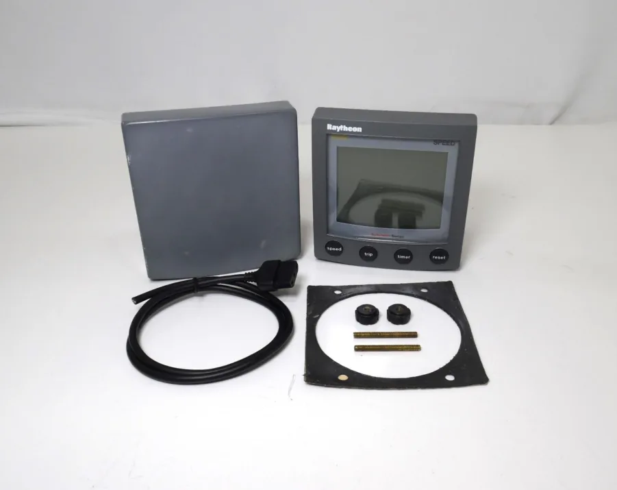 Raytheon ST60 Speed Instrument Display with Accessories - A22009 - TESTED! Great Working Condition!!