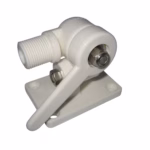 D Lilly 206B Nylon White 4 Way Ratchet Mount for VHF Antenna *NEW* W/HARDWARE - Image 4